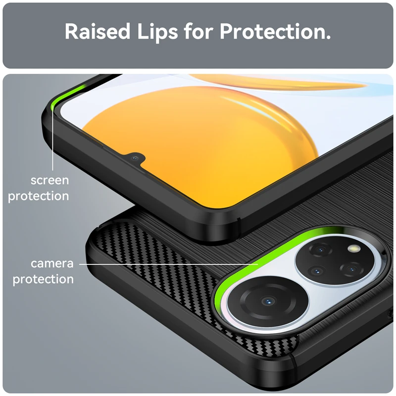 For Honor X7 Case Soft Silicone TPU Capa Shield Phone Case For Honor X7 X8 Case Protector Armor Rubber Cover For Honor X7 Cover