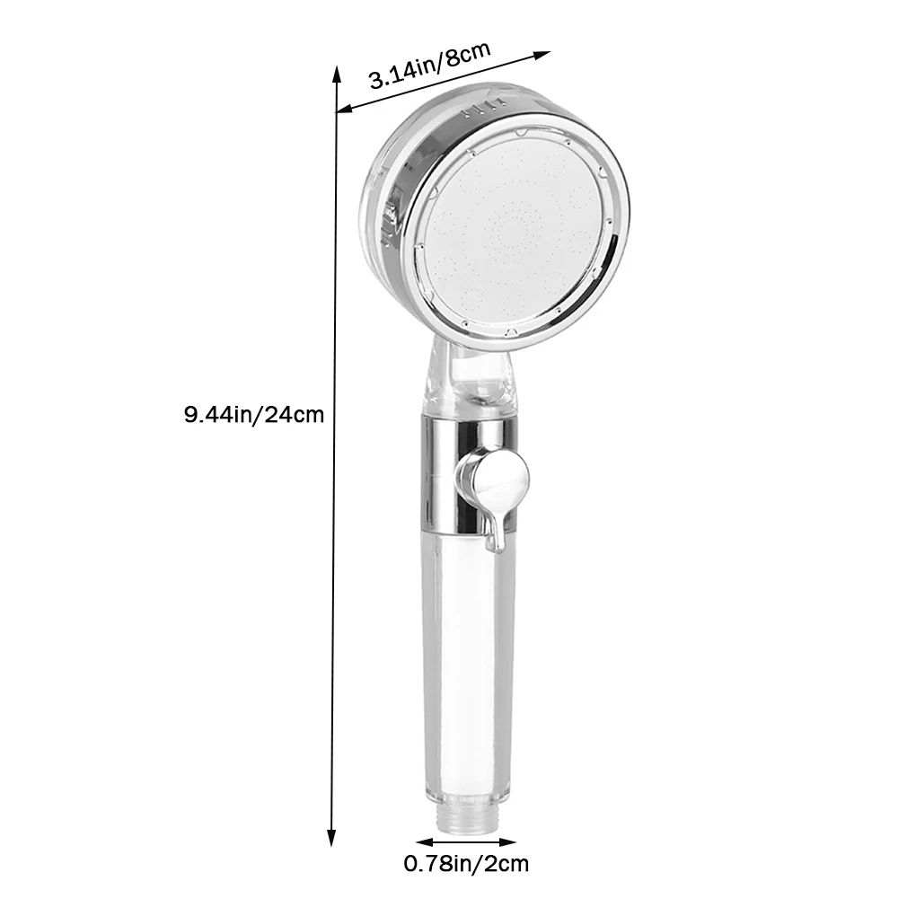 

Насадка для душа, ручная Лейка для душа, моющийся фильтр высокого давления, съемный смеситель для душа, прозрачный