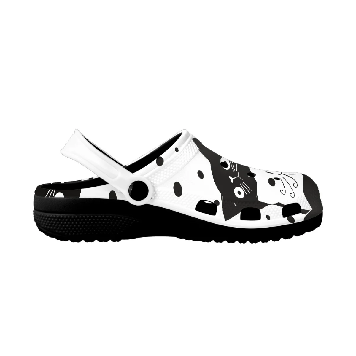Lovely Cat Pattern Summer Women Sandals 2023 Indoor Outdoor Casual Breathable Slippers Garden Shoes for Woman Girls Lightweight