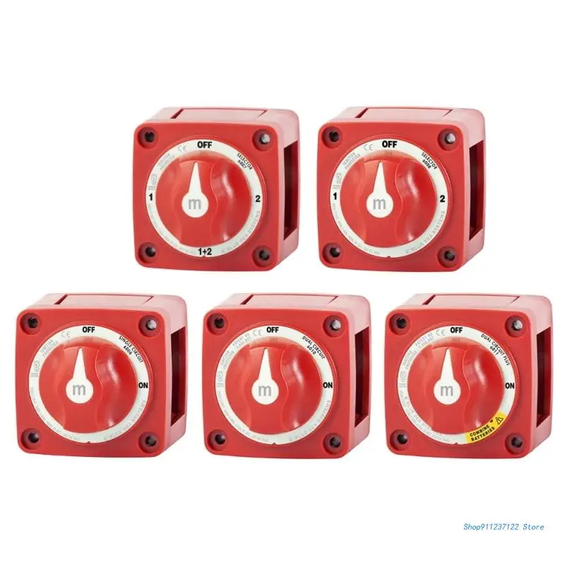 

Car Auto 12V-48V 300A Dual Circuit Selectors Isolator Disconnect Switch