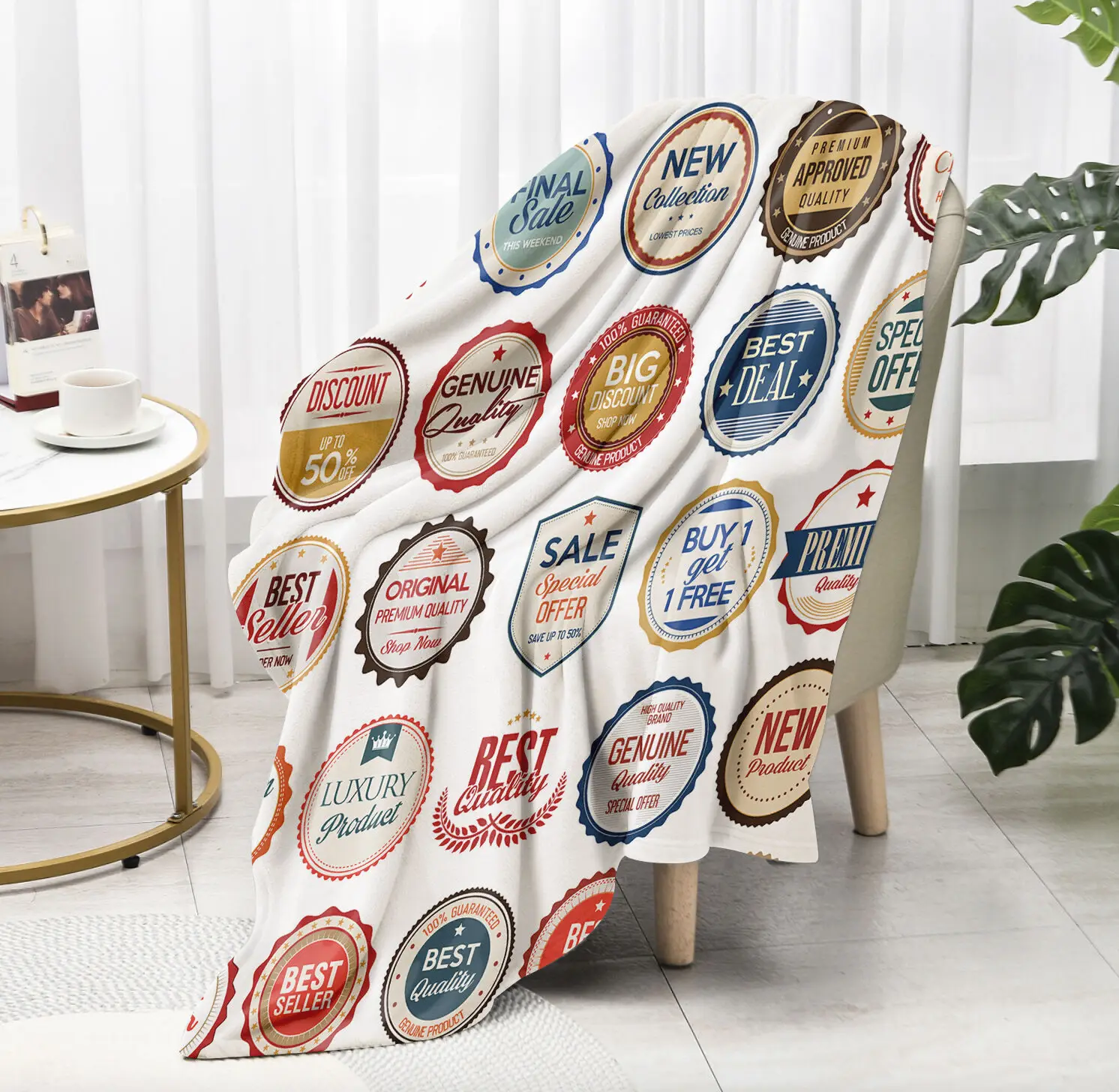 Индивидуальное фланелевое одеяло