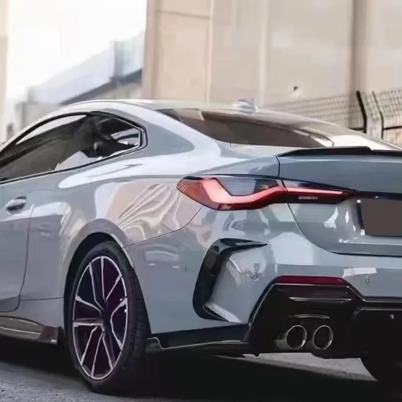 Для BMW 4 серии G22 G23 425 430i 2021+ автомобильный задний бампер из углеродного волокна
