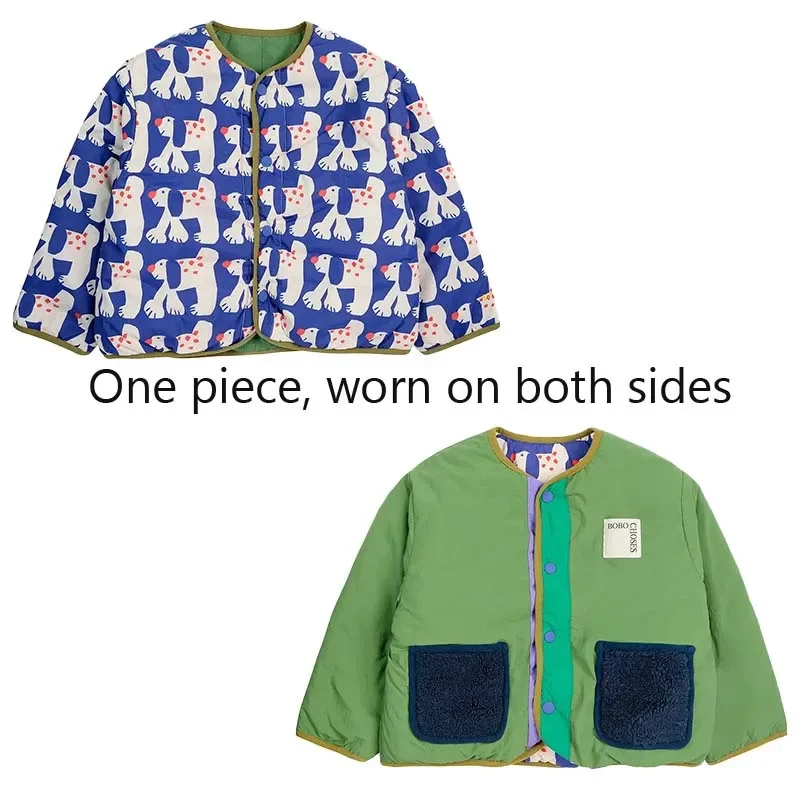 Предварительная продажа (отправка в октябре) 2024 Осенняя детская одежда BC зимняя