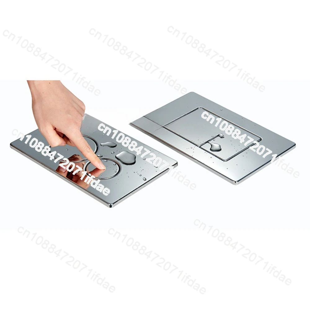 Скрытый бачок с двойной кнопкой материал из нержавеющей стали пластика и стекла