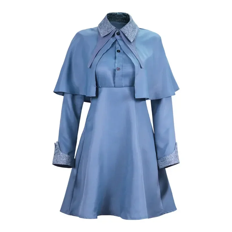 SN88 Isabelle Delacour Flower Косплей Костюм для детей и взрослых школьная форма сканирования