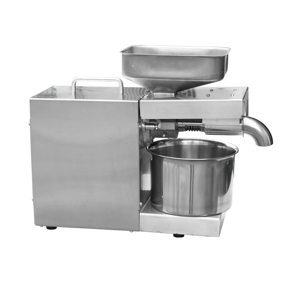 Коммерческий пресс для масла Небольшой бытовой Пресс из семян арахиса и кунжута