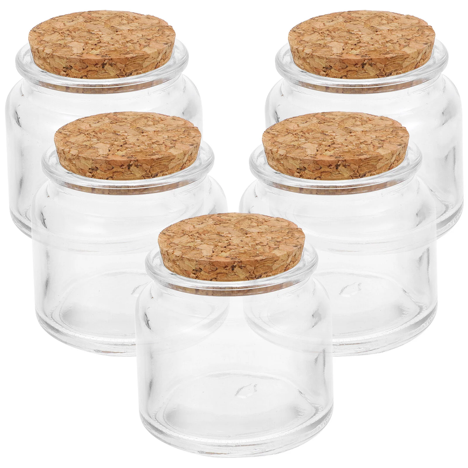 

Jelly Jar Small Bottle Cup Glass Vials Little Bottles Tiny Cork Tea Light