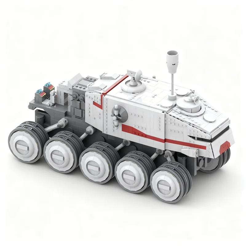 Фото 2332 детали MOC, модифицированный танк HAVw A6 Juggernaut, модель для сборки, конструктор, рождественский подарок, игрушка для демонстрации, DIY 3D №4