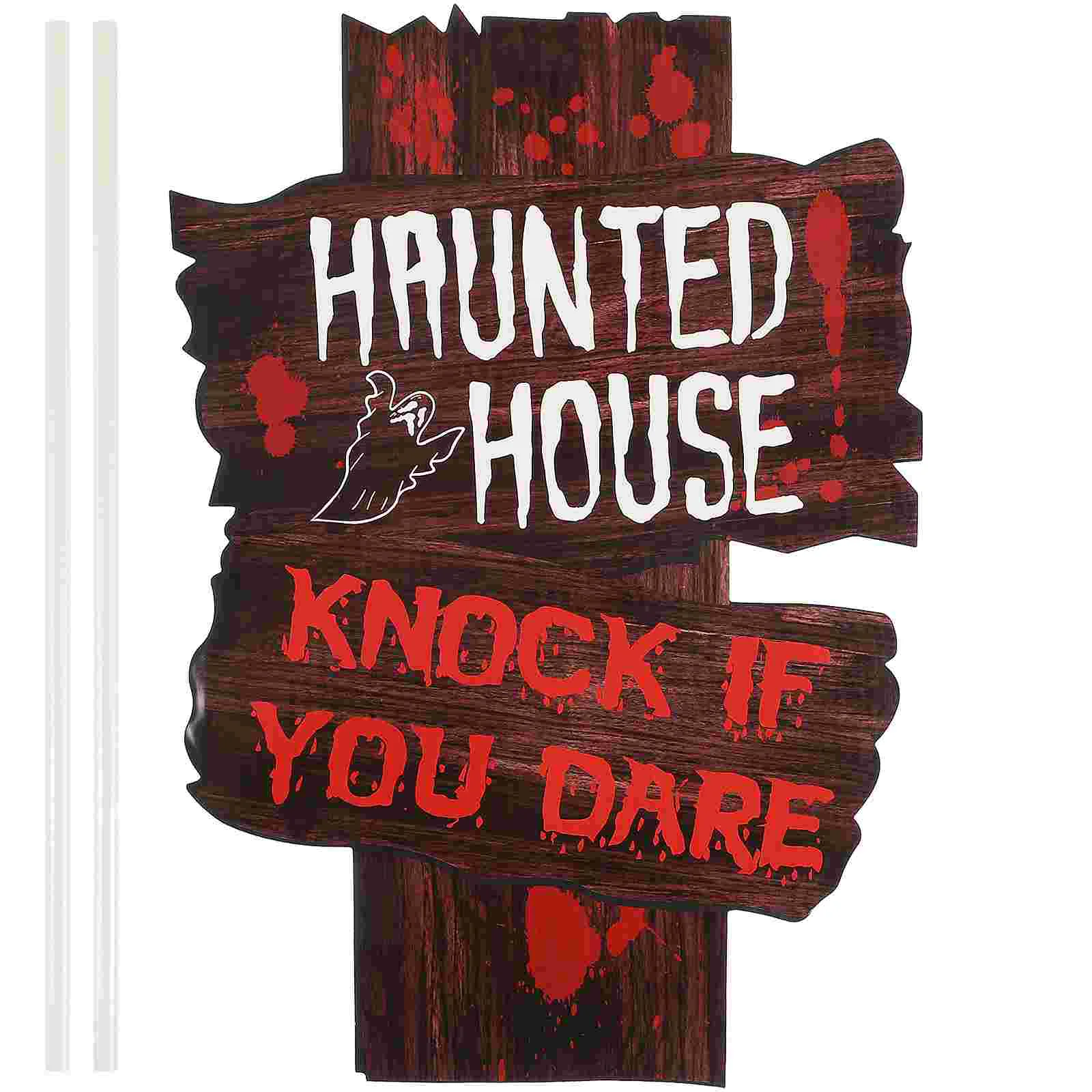 Реквизит для Хэллоуина знаки уличный неоновый свет украшение аниматроники