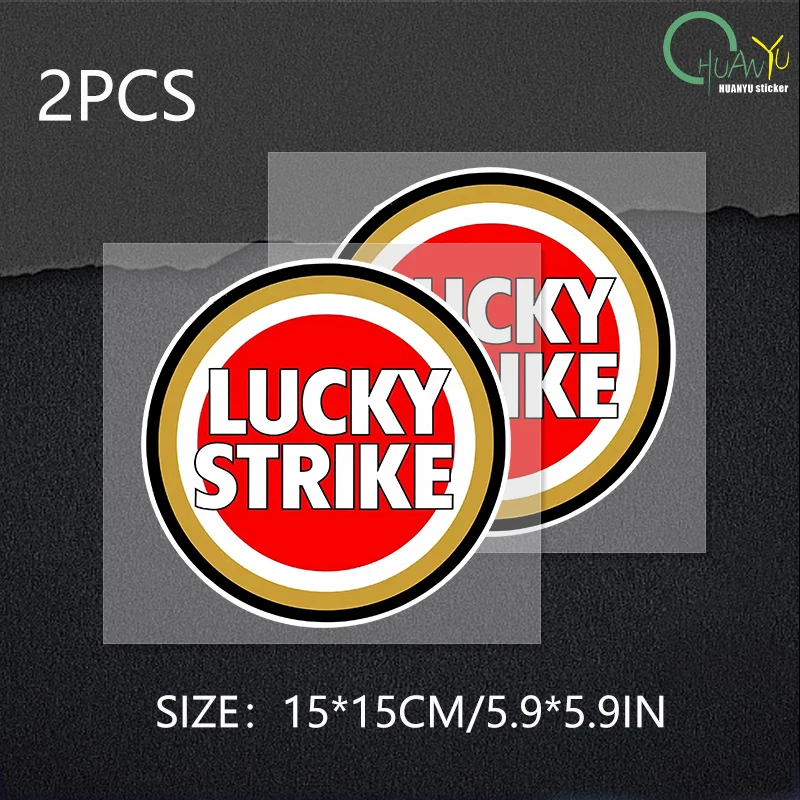 

Виниловая Наклейка Lucky Strike Для Бампера Автомобиля, Мотоцикла, Багажника, Ноутбука, Окна