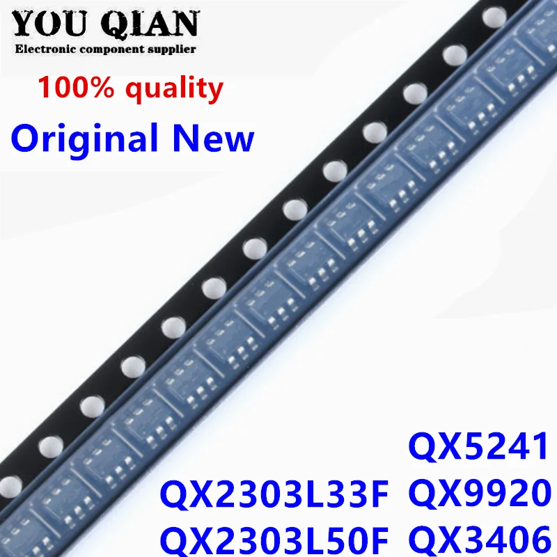 10 шт. QX5241 SOT23-6 5241 QX5241A SOT-23 5241 SOT QX3406 QX3406AL QX9920 99202 QX2303L33F QX2303L50F