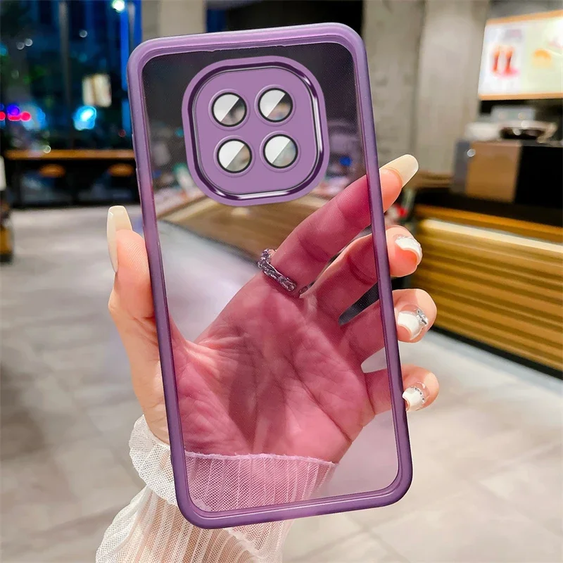 Фото Чехол для Xiaomi Redmi Note 14 Pro Plus 13 Redmi A5 14C 13C 12C 10C A3 с защитной пленкой для объектива камеры, противоударный мягкий чехол №1