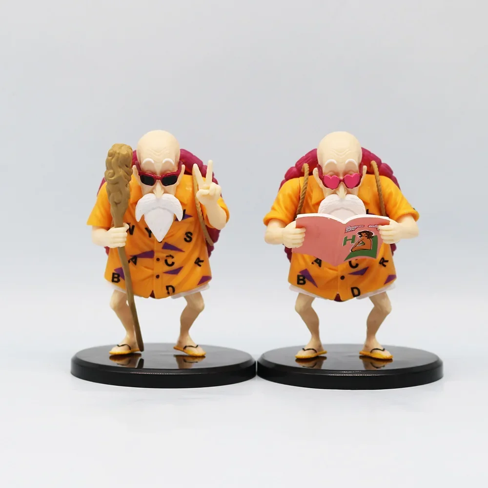 Фото Новые аниме-фигурки Dragon Ball, 11 см, Мастер Роши (Каме Сеннин), мультяшные куклы-модели, игрушки для декора автомобиля, подарок для фанатов №1