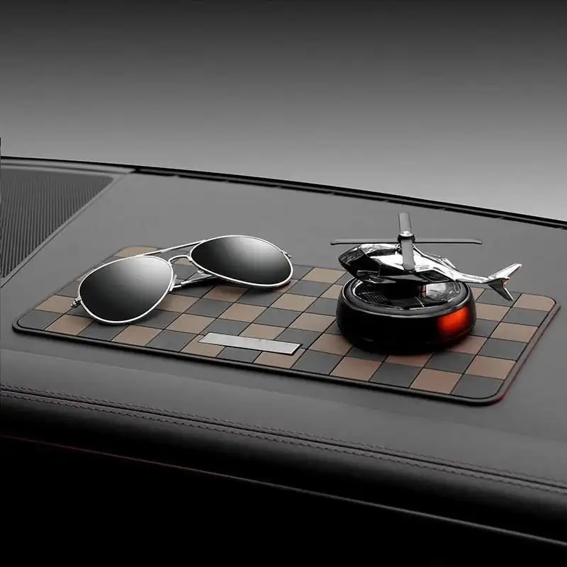 

Car Dashboard Anti-slip Pad Universal Rubber Non-Slip Car Dashboard Storage Mat for Phones Sunglasses Keys Car Accessories