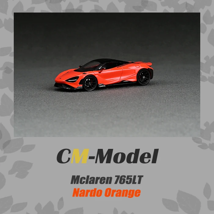 

CM Model 1:64 McLaren 765LT Rear Movable Orange Alloy Car Model
