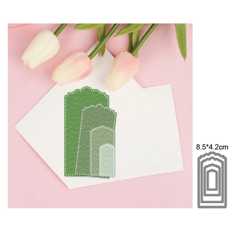 

Metal Cutting Dies Cut Mold Frame Edge Decoration Scrapbook Paper Craft Knife Mould Blade Punch Stencils Dies