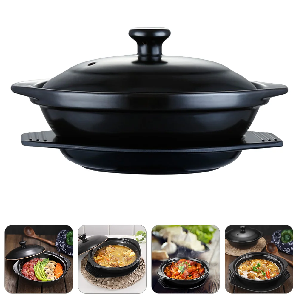 

Soup Cooking Pot Korean Rice Cooker Casserole Dish Set Nonstick With Lid Cookware Shabu Pots Ceramic Saucepan Steaming Cup