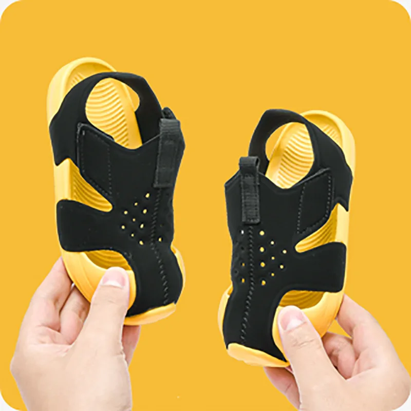 

New Arrival Children Footwear Closed Toe Sandals For Little And Big Sport Kids Summer Shoes Size 22-33