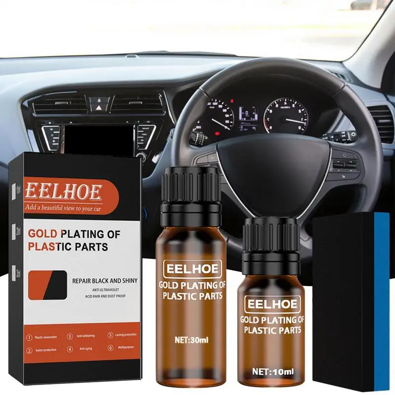 

Car Plating Refurbishing Agent Dashboard Interior Plating Refurbishing Agent Plastic Leather Restorer Quick Car Interior Coating