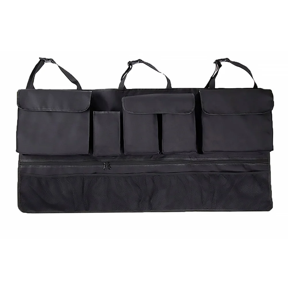 

Trunk Storage Bag Backseat Organizer Car Multifunctional Suitcase Tablet Holder Organizers