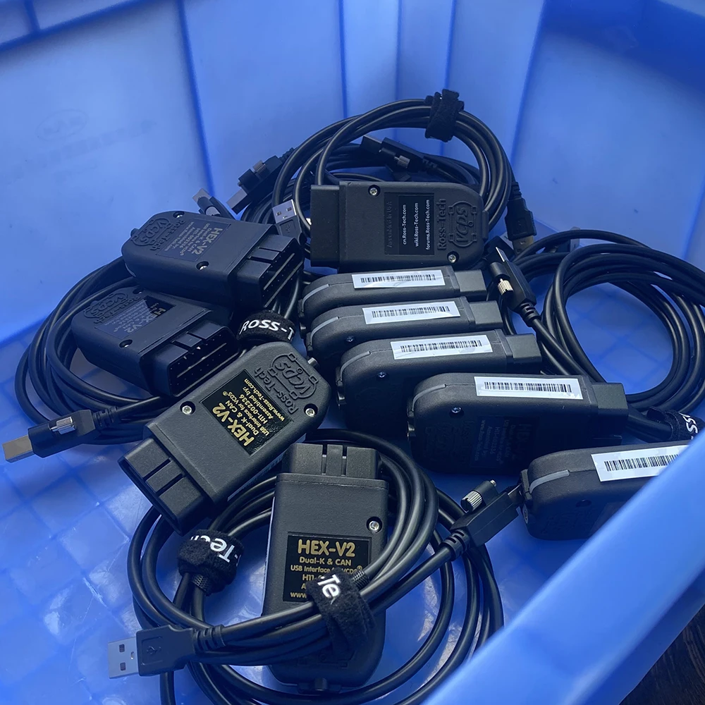 Кабель HEX-V2 VAG VCDSCOM HARDWARE PTT EST ITT TEST полнофункциональный хорошо упакованный