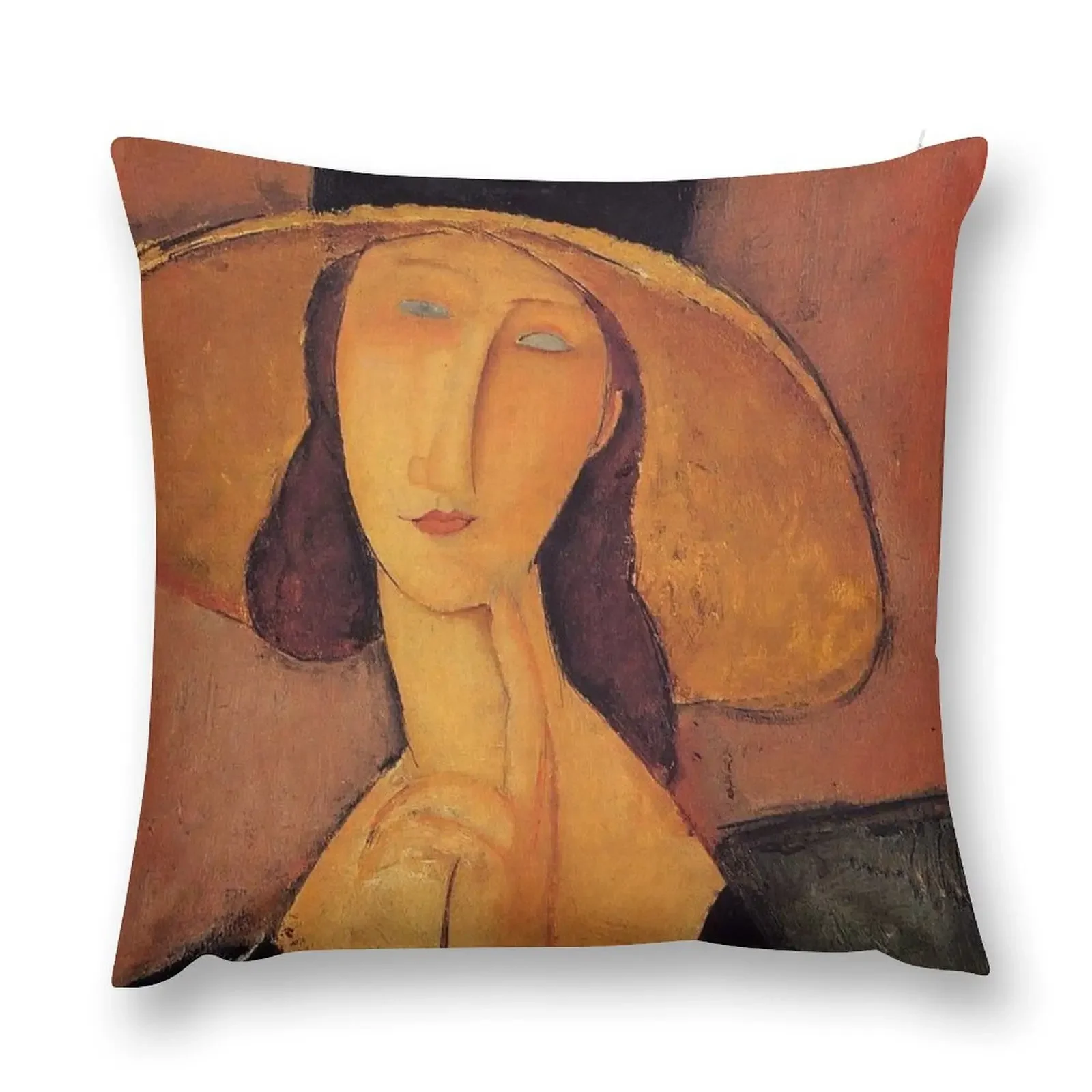 Винтажная подушка Amedeo Modigliani-женщина со шляпой c1920 художественная декоративная