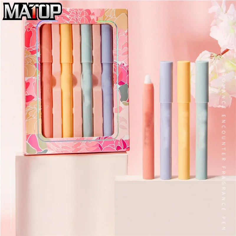 

Body balm pen net red with the same fragrance pen men and women suit girls students light portable perfume #12