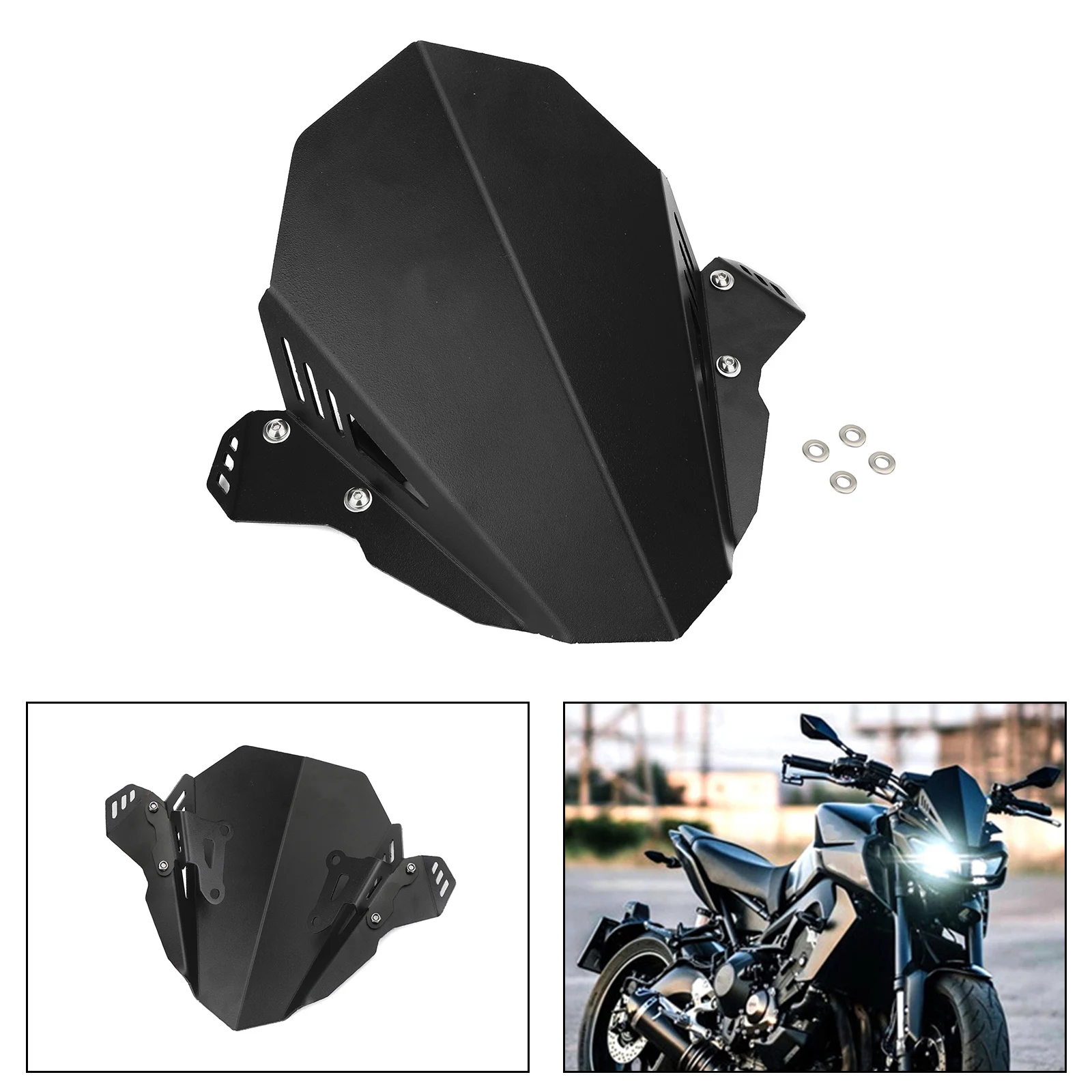 

Защита на лобовое стекло Topteng для YAMAHA FZ 09 MT 09 2017-2020