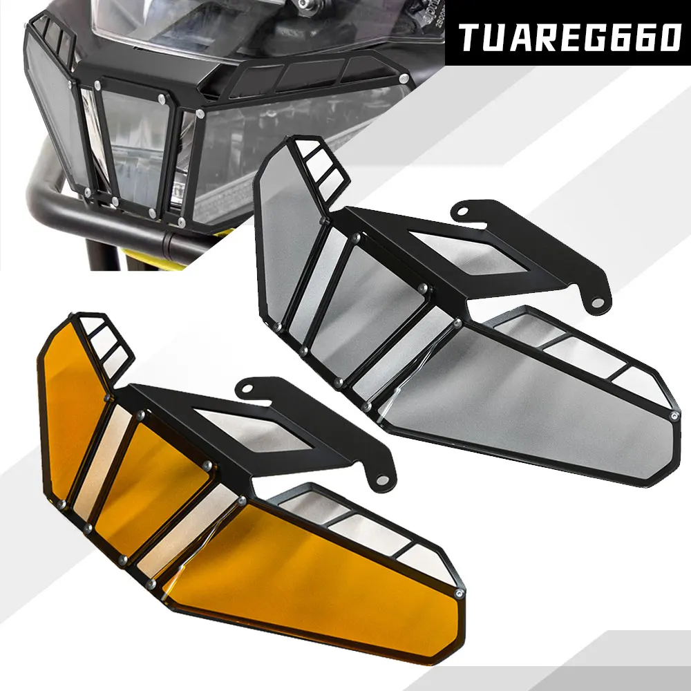 

For Aprilia Tuareg 660 2021 2022 2023 Headlight Grille Guard Protector Cover Motorcycle Head Light Protection Grill TUAREG660