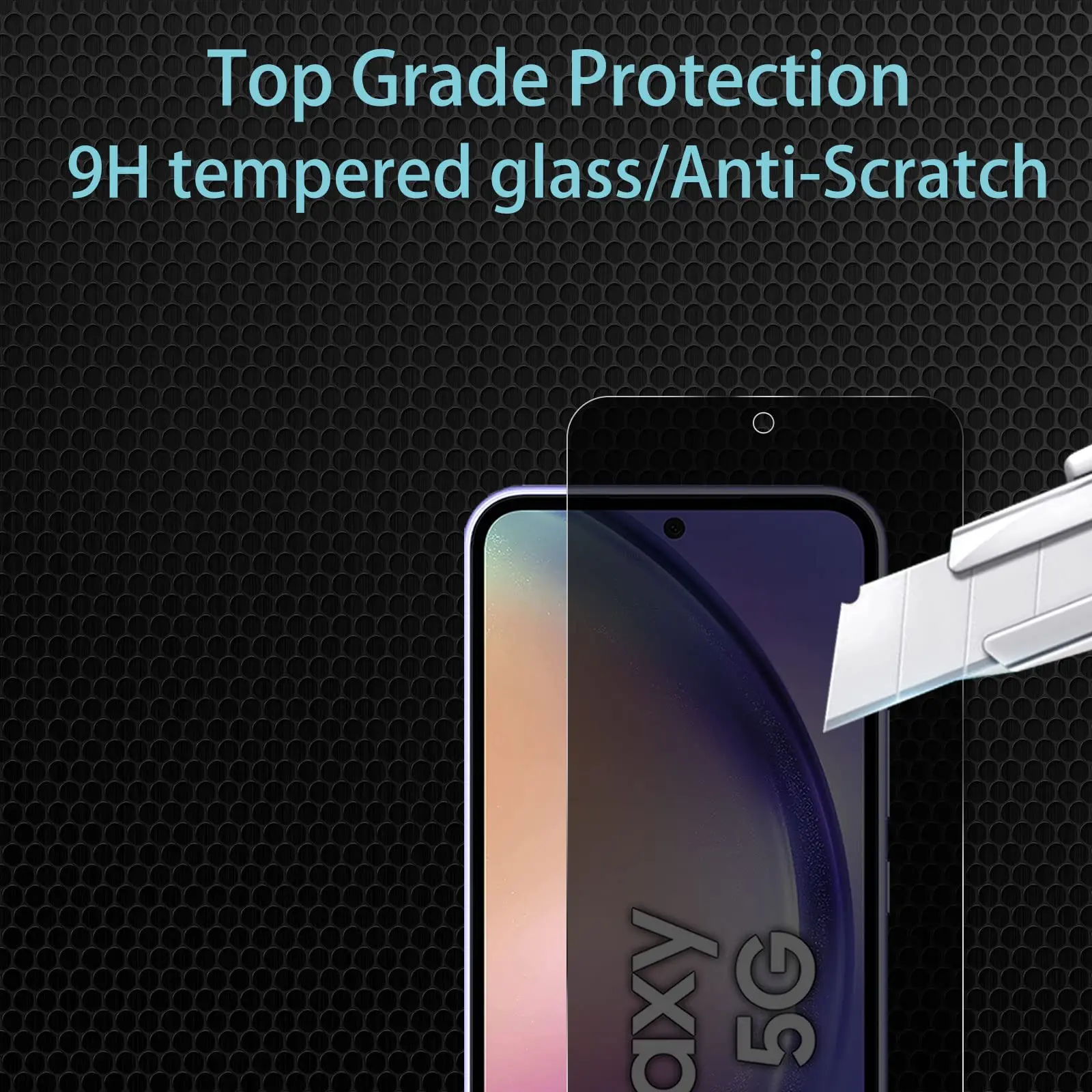 Противошпионская Защита экрана для Galaxy A54 Samsung HD закаленное стекло защиты от