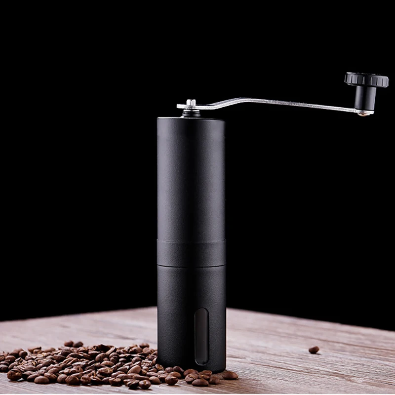 

Home Portable Manual Coffee Grinder Mini Stainless Steel Ceramic Grinding Core Grind Evenly Full Body Water Wash Hand Crank Tool