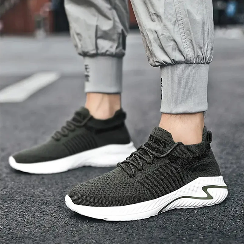 Woman Sneakers Shoes Breathable Mesh Man Running Shoes Footwear Outdoor Grass Jogging Walking Sneakers for Men