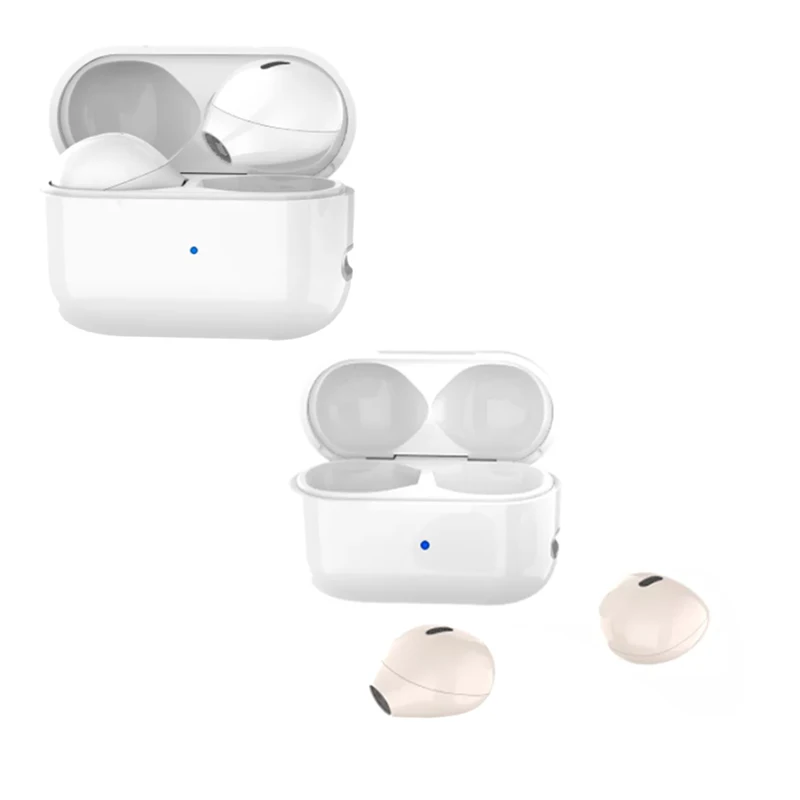 

Mini Invisible Wireless Earphone With Mic Bluetooth 5.0 Press Half In-Ear No Pain Bluetooth Sleeping Earpiece