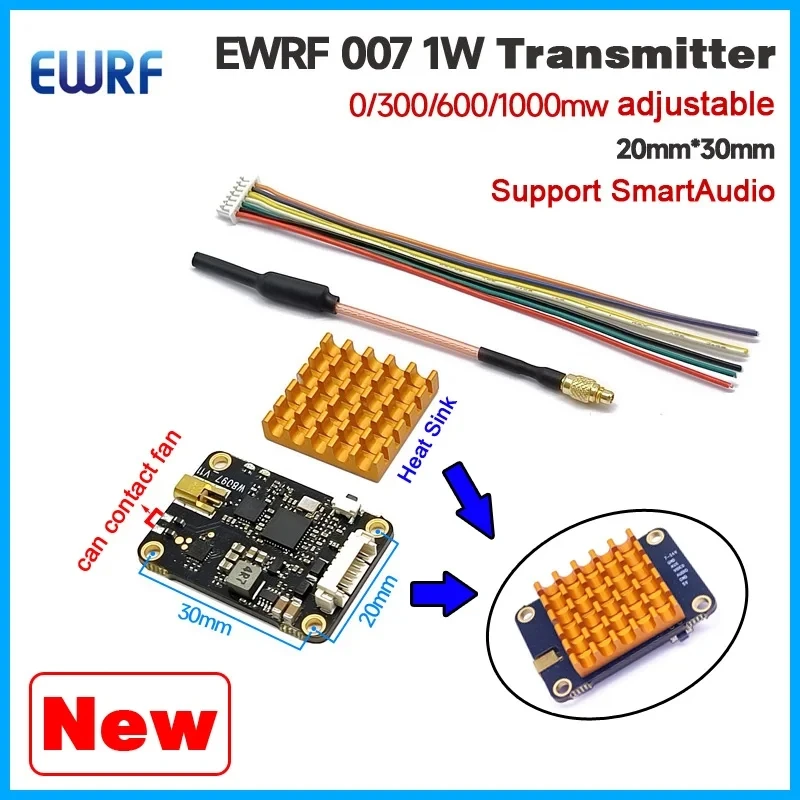 SLONWAKE 5 8G 48CH 1000 МВт регулируемый передатчик FPV Lancher с камерой fpv 1200TVL и 3-дюймовым