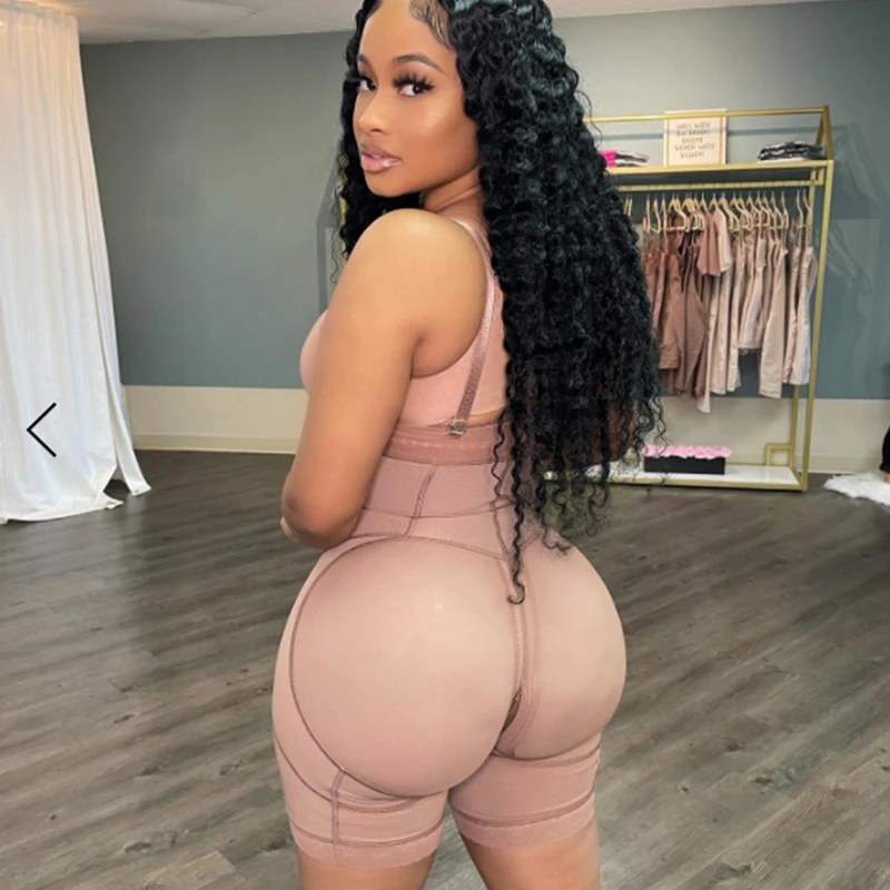 Faja Colombian Womens High Waisted Butt Lifter Body Shaper Tummy Control Waist Trainer Butt Pads Seamless Hip Enhancer