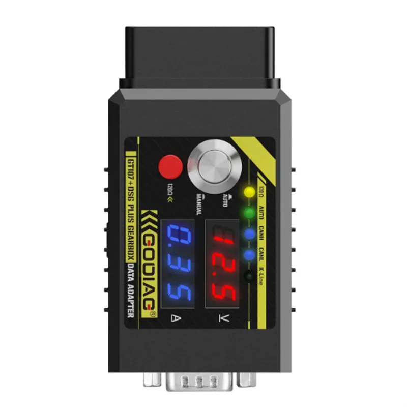 Оригинальный автомобильный диагностический инструмент GODIAG GT107 + DSG Plus адаптер