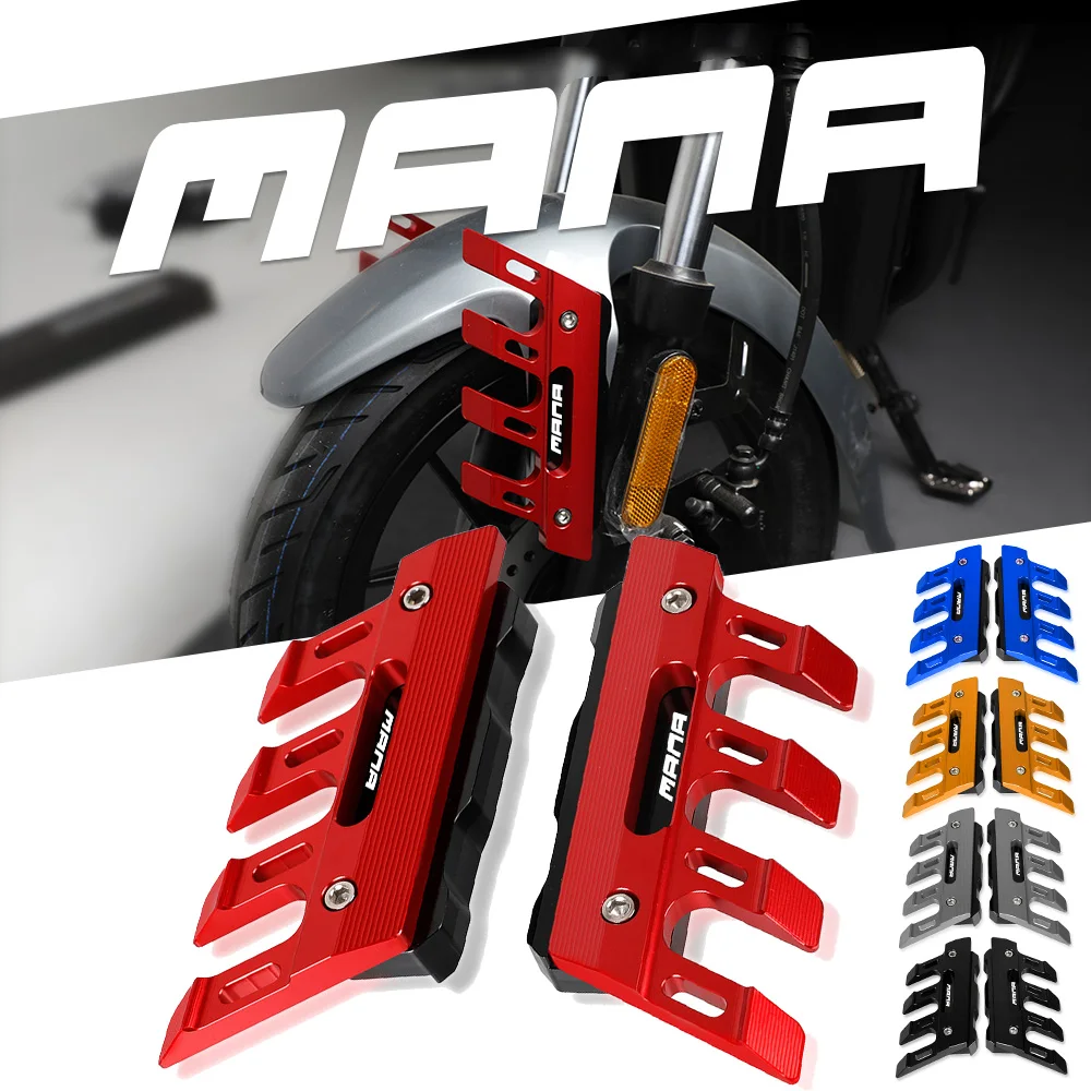 For Aprilia MANA850 MANA 850 Motorcycle Accessories Mudguard Side Protection Block Front Fender Side Anti-Fall Slider  - buy with discount