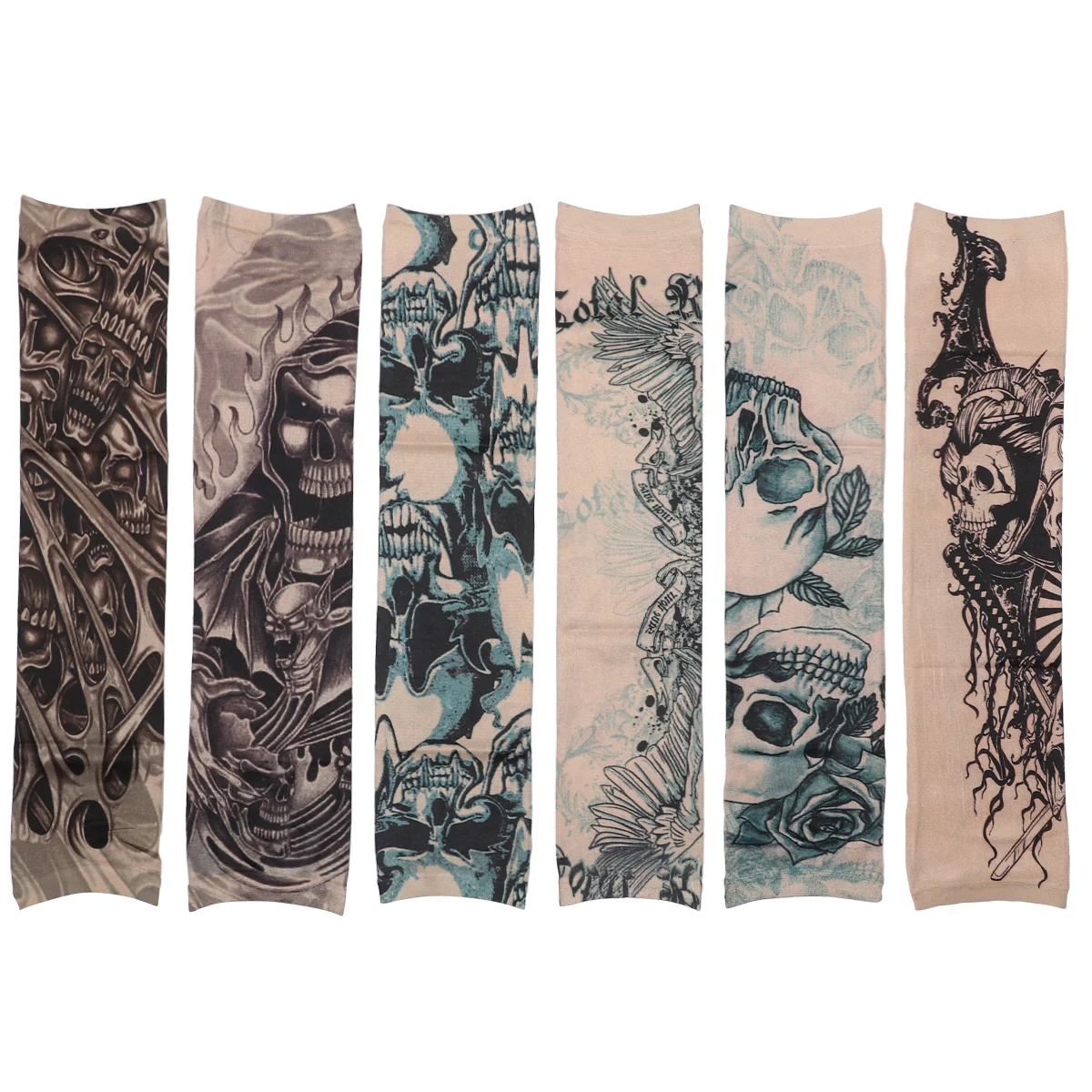 

6pcs Creative Fashion Cover Stockings for Summer Cycling