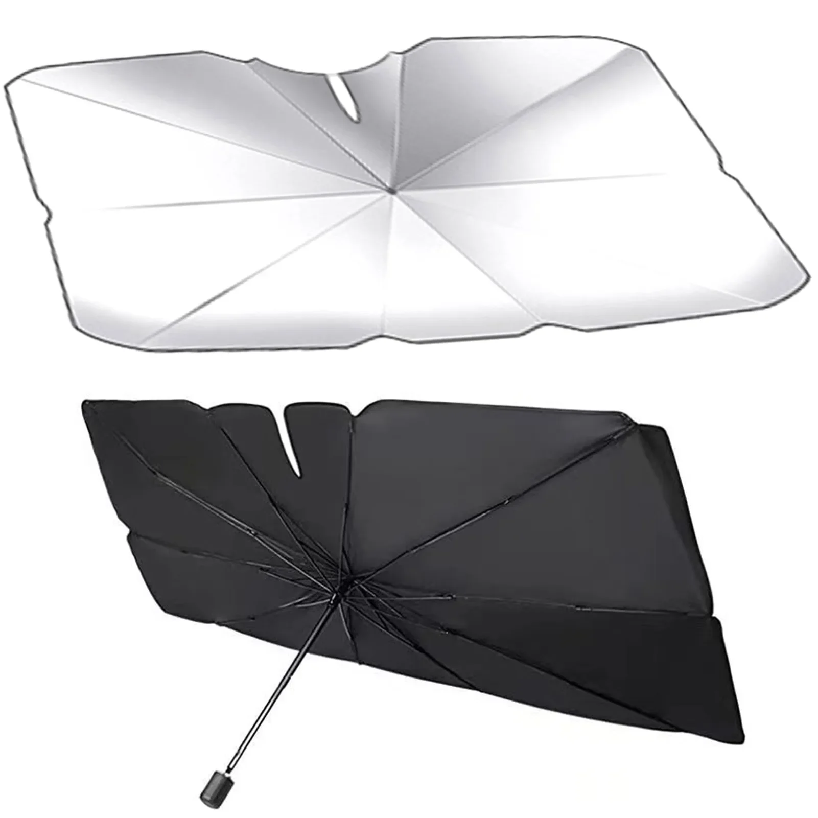 

Солнцезащитный зонт на лобовое стекло автомобиля, защита от УФ-лучей, теплоизоляция, зонтик, автомобильный передний оконный чехол, защита интерьера