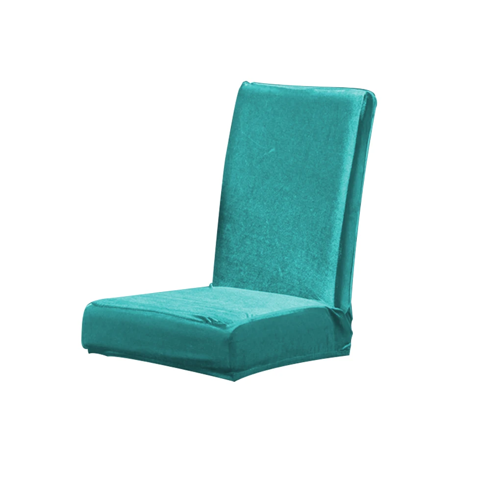 

1/2 Solid Elastic Dining Chair Cover Multicolor Chairs Sheath Universal the Four Seasons Outer Protector as Home Decor