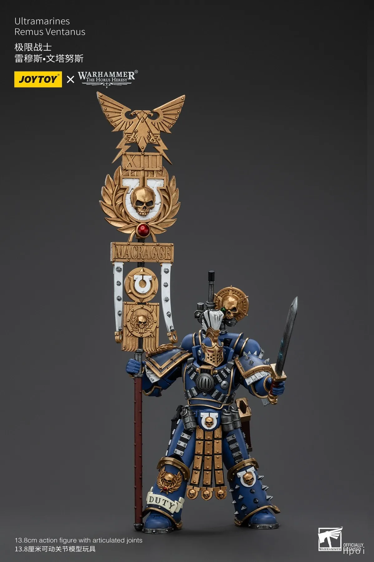 【UA】JOYTOY Warhammer 40K Масштабные фигурки 118 Ультрамаринов Ремус Вентанус: модели, игрушки, подарки (art.: 3920d43eea02b) - 3920d43eea02b