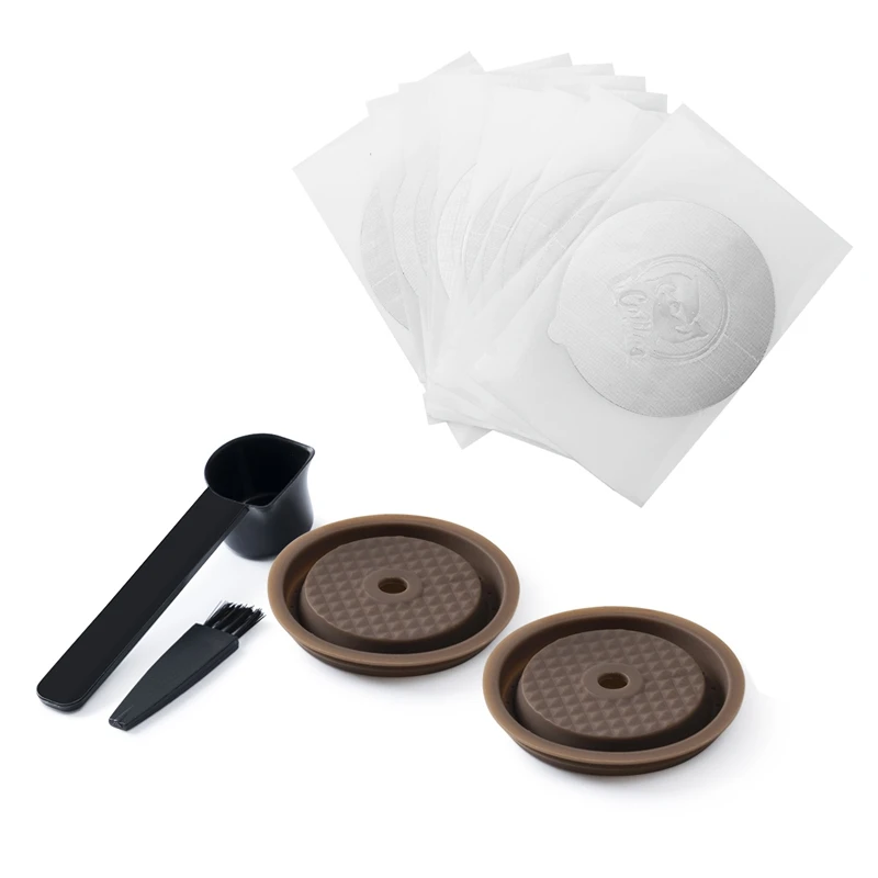 

Reusable Cap for Nespresso Vertuo Capsules Refillable Food Grade Silicone Lid Cover Compatible with Pods