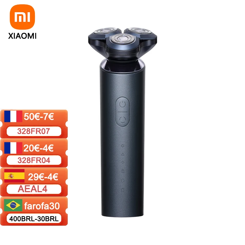 

XIAOMI MIJIA S700 Electric Shaver Trimmer For Men Triple Blade Razor Shaving Beard Machine Dry Wet Beard Trimmer Clipper Shavers