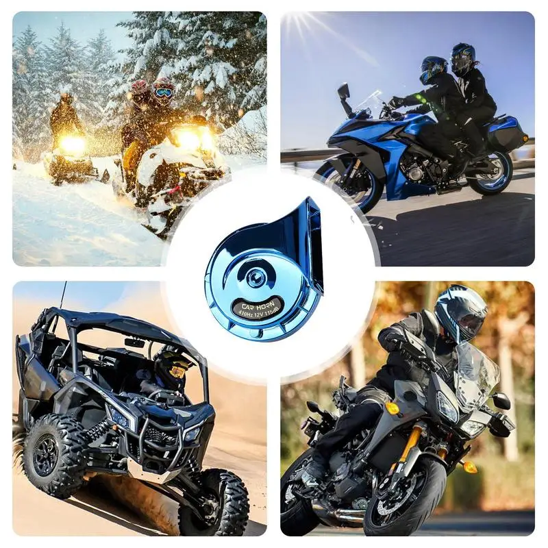 Мотоциклетный динамик Автомобильный громкий 12 В Мини-воздушный звуковой сигнал
