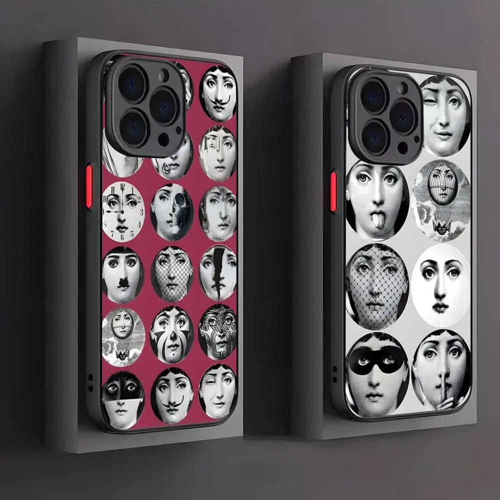 Чехол для телефона Face Art Forntie матовый магнитный чехол Iphone 16 Pro Max 15 14 Plus 12 13 XR X XS с