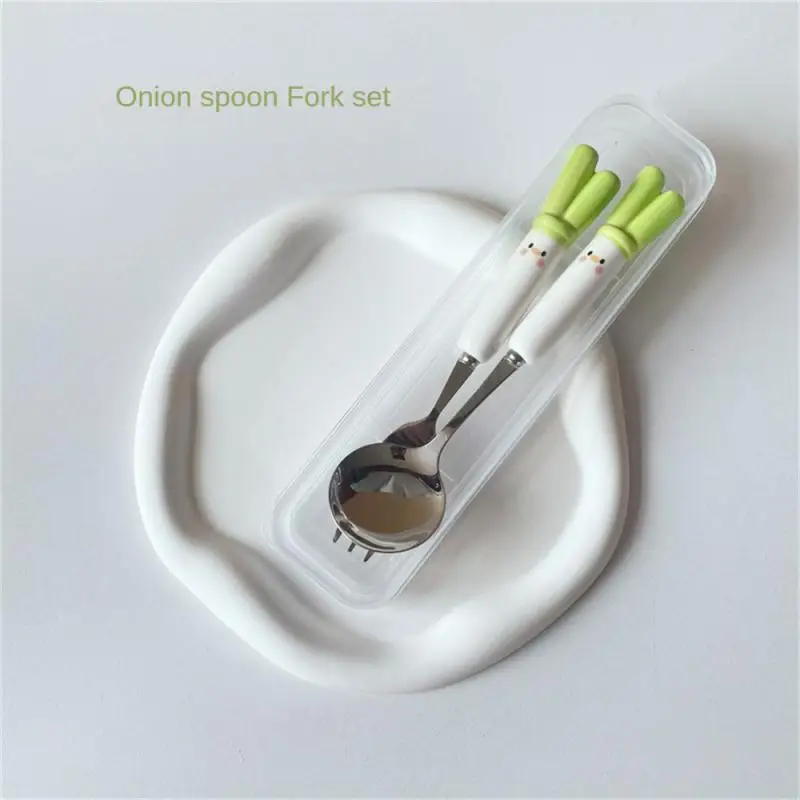 

Посуда из нержавеющей стали с керамической ручкой, портативный кухонный инструмент для путешествий