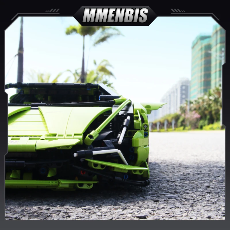 

3696 шт. FKP 37 Lamborghiniss City Super SianRacing автомобиль, спортивные автомобили, строительные блоки, игрушки, кирпичи, подарки для взрослых и детей 42115