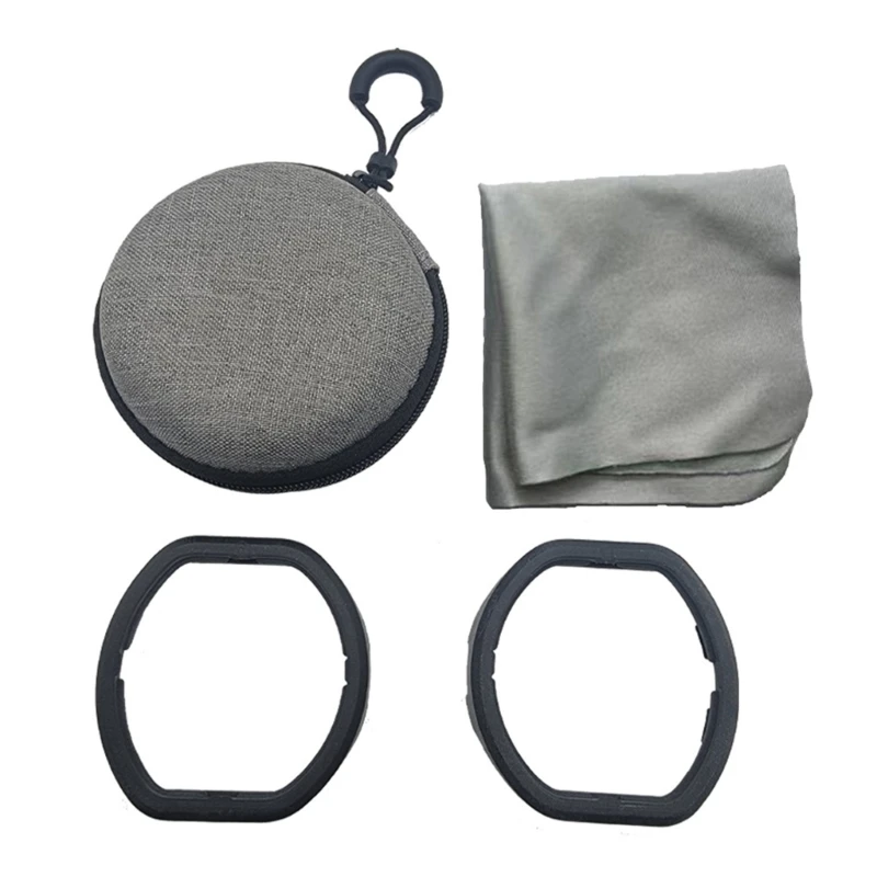 

Легкие кольца с защитой от царапин для очков PS VR2, оправа для линз, кольца с защитой от царапин, оправа с сумкой для хранения DXAC