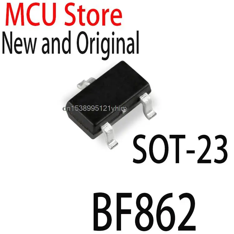 

10 шт. Новый и оригинальный SOT-23 BF862,215 SOT23 JFET N-CHAN 20V SOT BF862