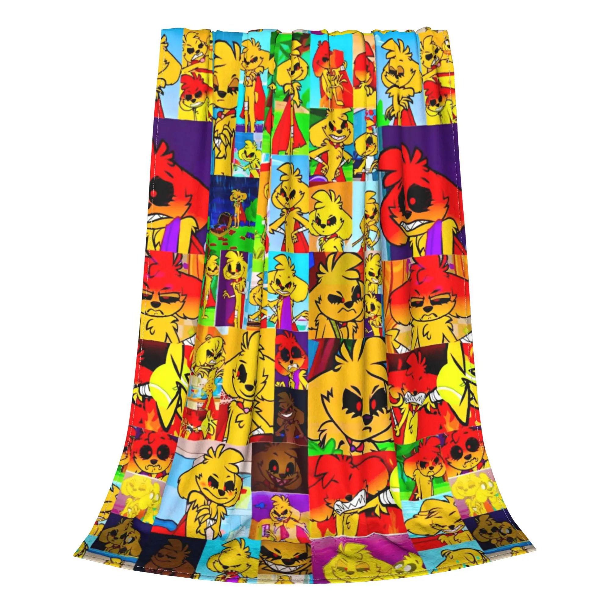 Одеяло с рисунком Mikecracks бархатное летнее зимнее одеяло героями мультфильмов
